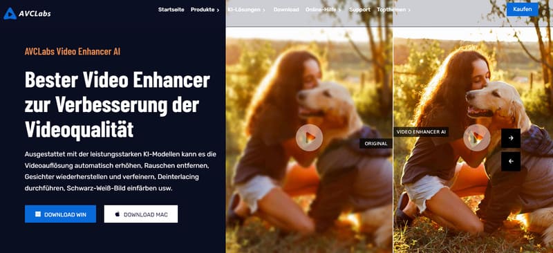 AVCLabs Video Enhancer AI
