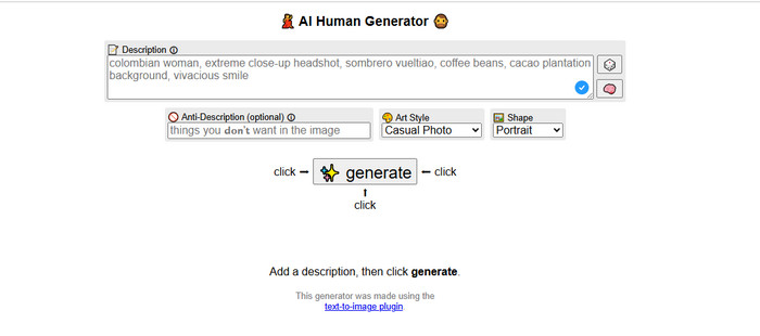 Perchance AI Human Generator