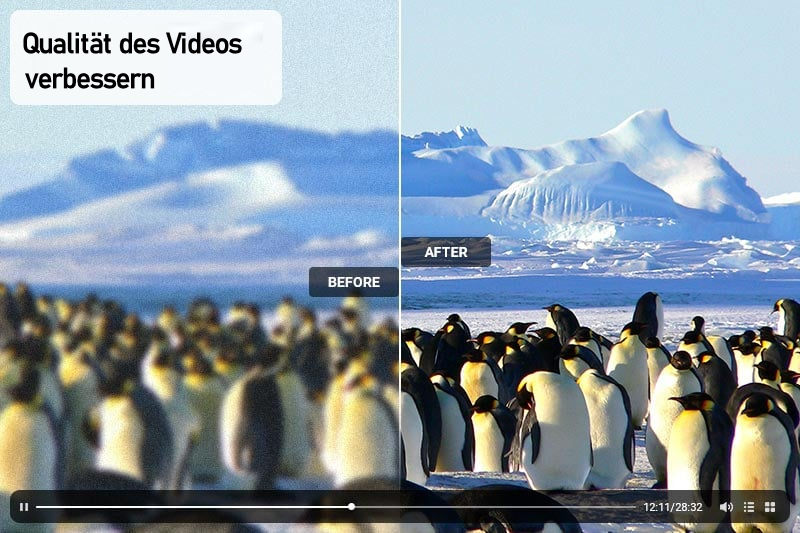 Qualität des Videos verbessern